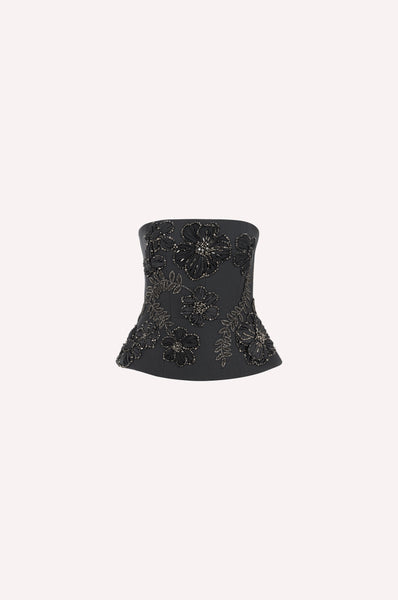Embroidered Bustier
