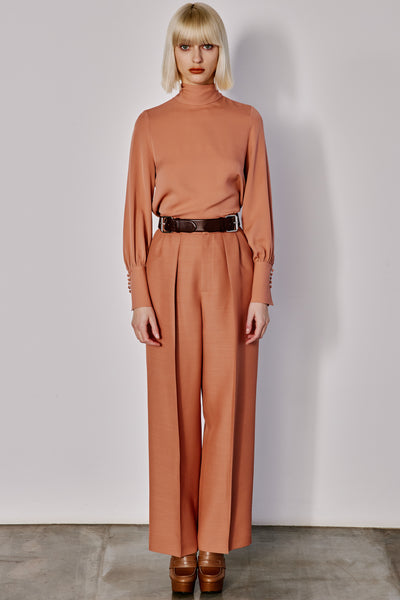 Pleated Pants