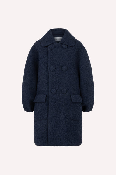 Oversized Wool Blend Coat