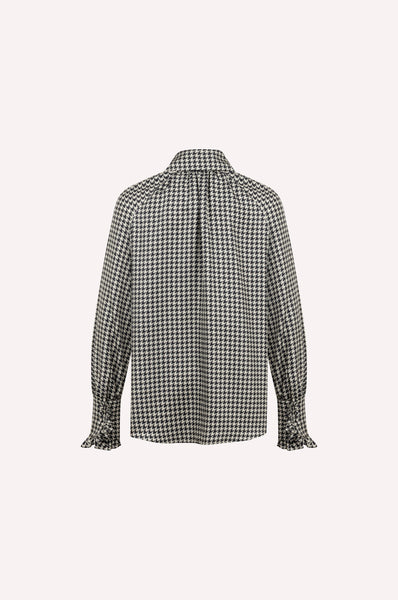 Silk Pied-De-Poule Shirt