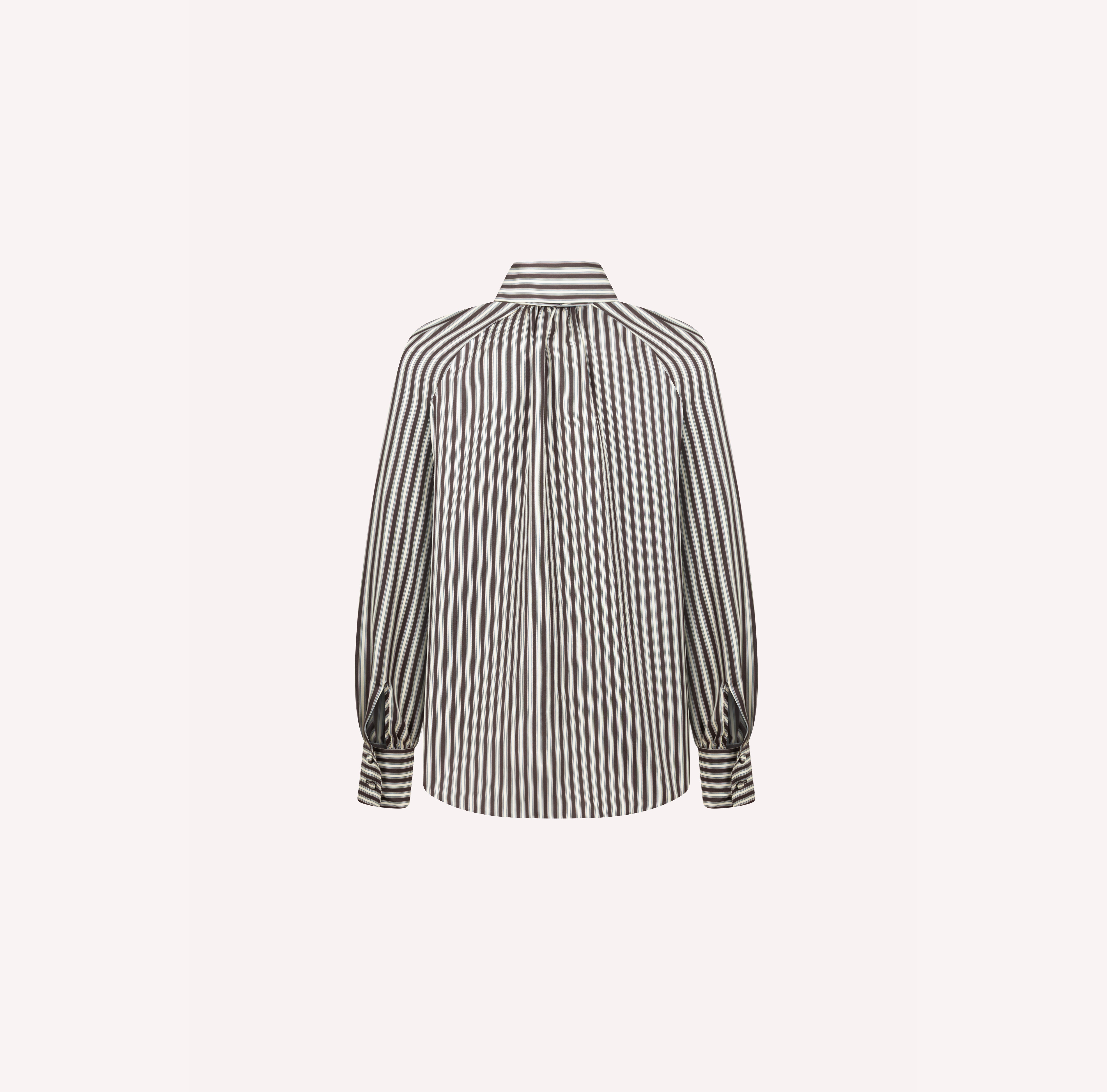 Silk Blouse with Bow Tie