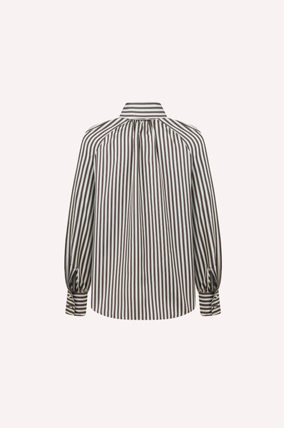 Silk Blouse with Bow Tie