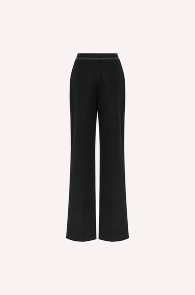 Flared Sweatpants with Drawstring Waist