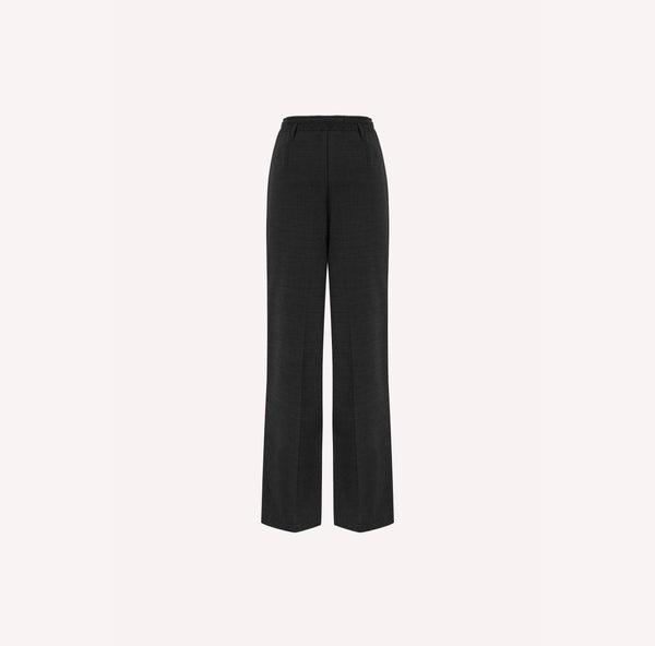Wool Tailored Drawstring Trousers