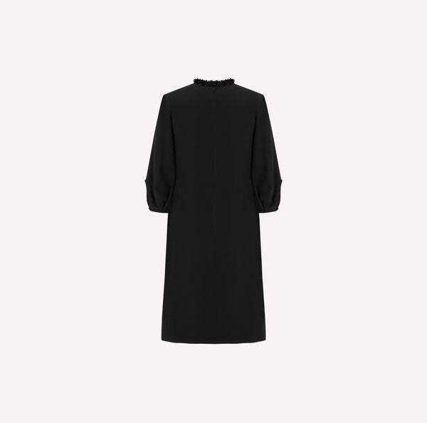 Embellished Keyhole Dress