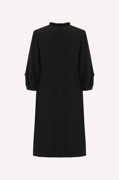 Embellished Keyhole Dress