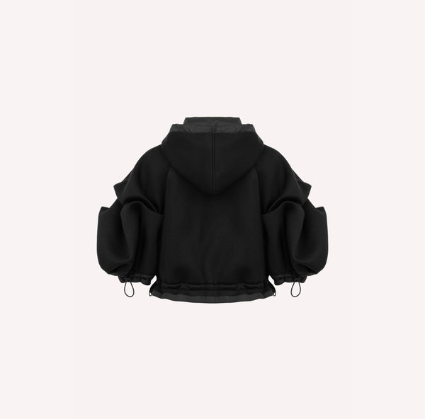 Sculptural Technical Hoodie
