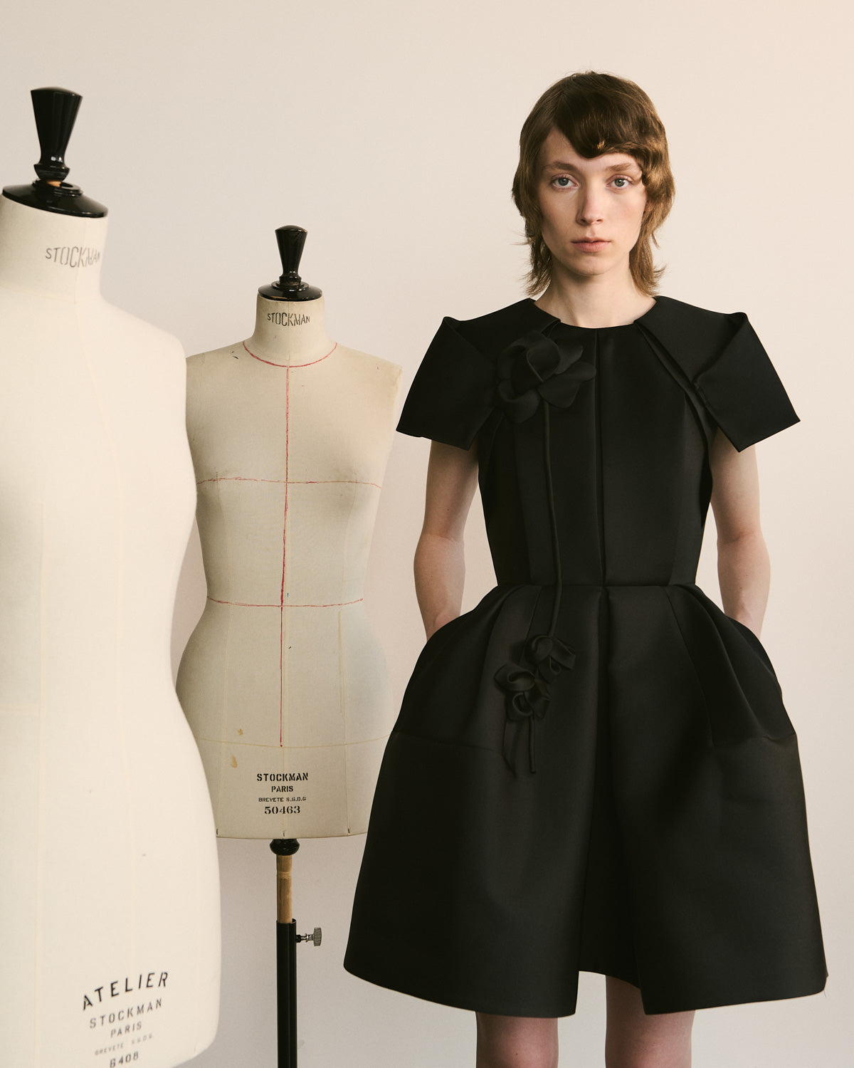 Signature Dress with Floral Detail