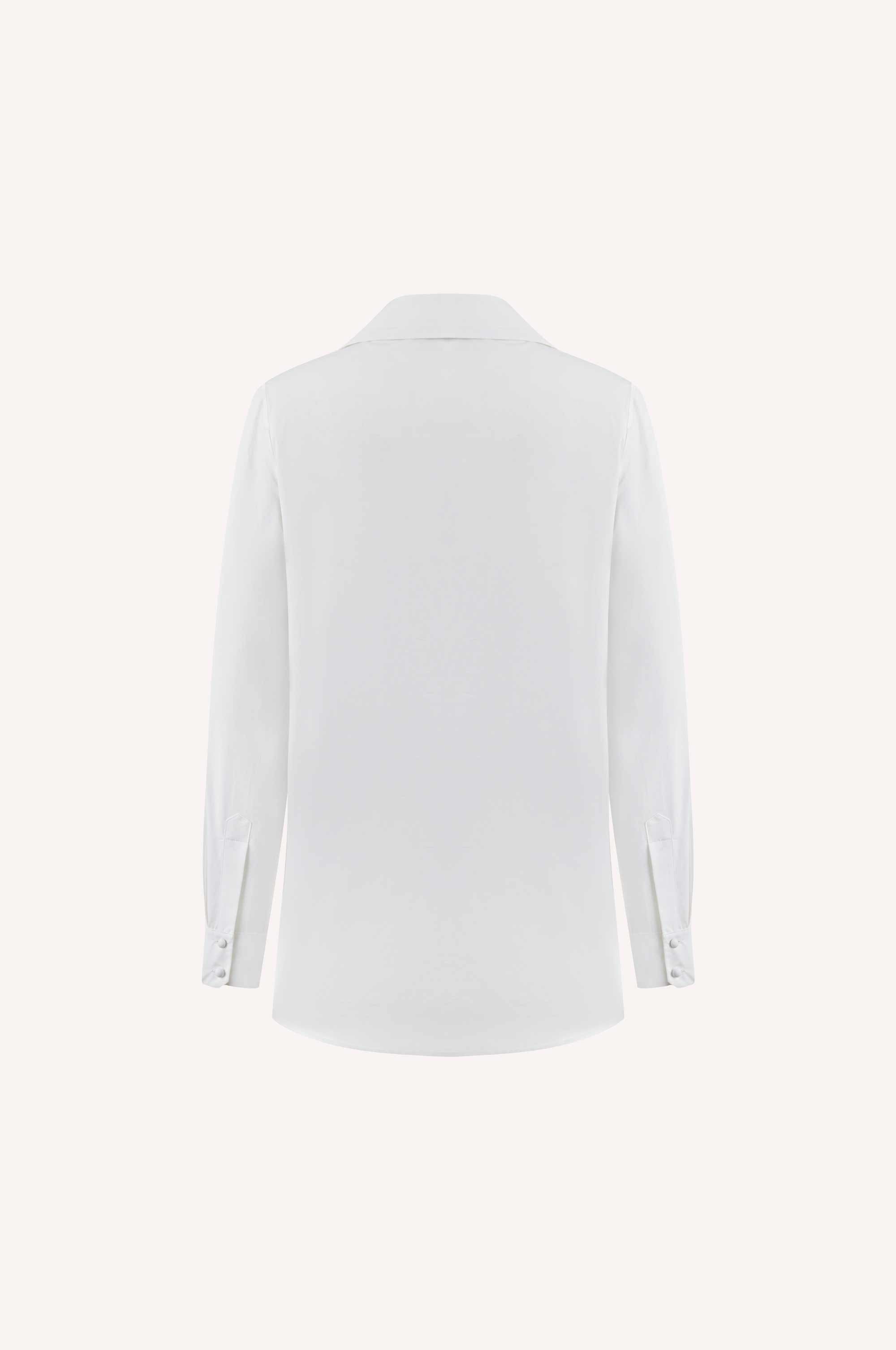 Embellished Poplin Shirt