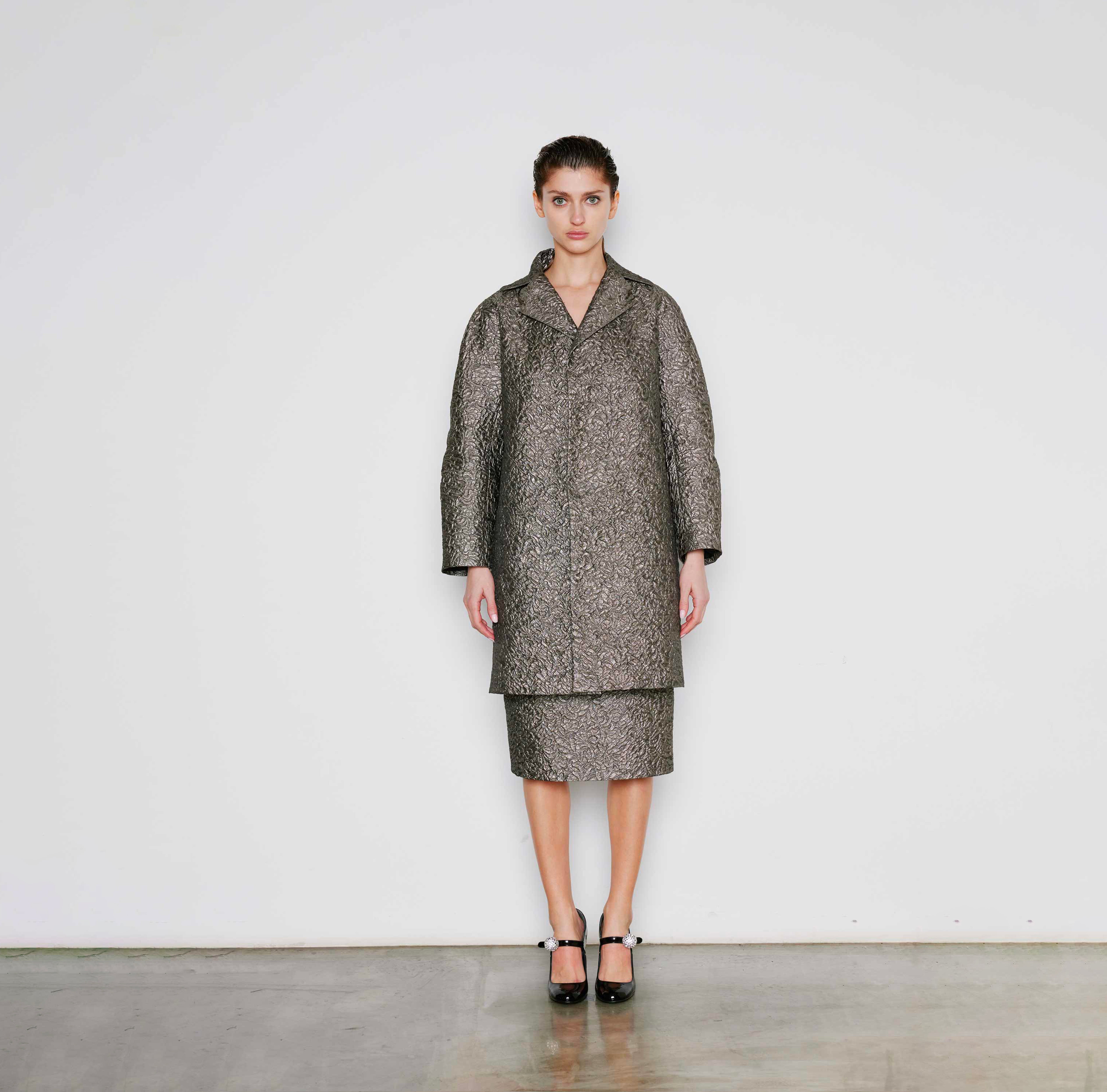 Metallic Sheen Skirt