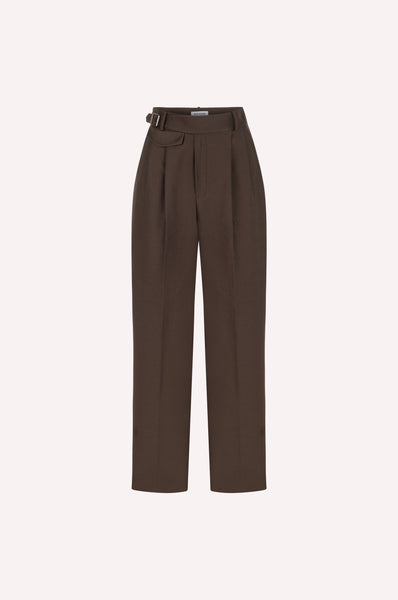 Tailored Wide-Leg Trousers