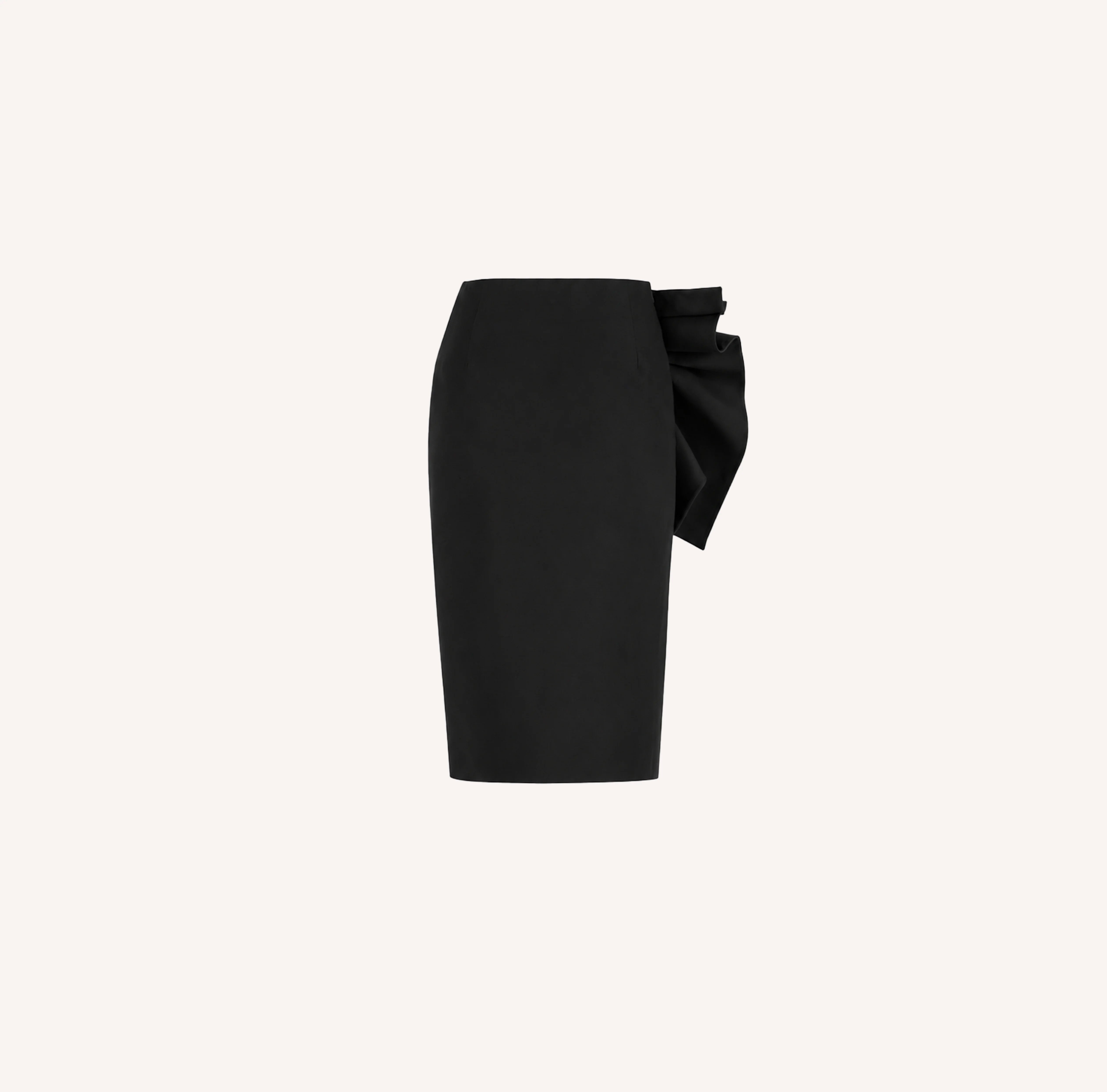 Draped Sculpted Skirt