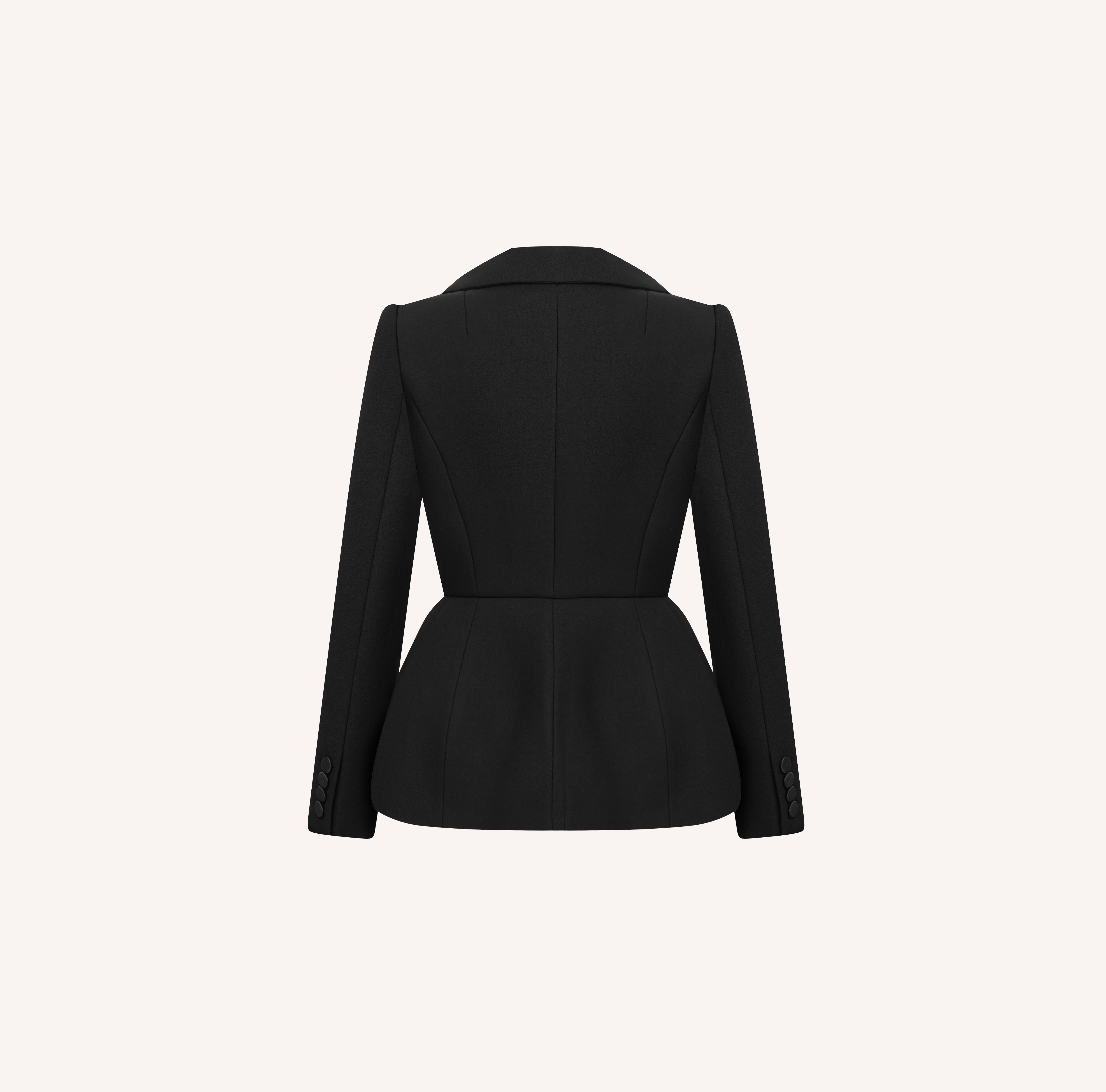 Tailored Peplum Blazer