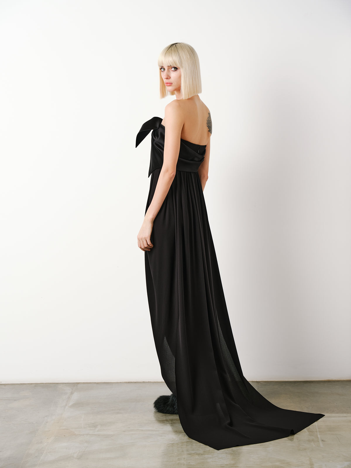 Ribbon Detailed Maxi Dress