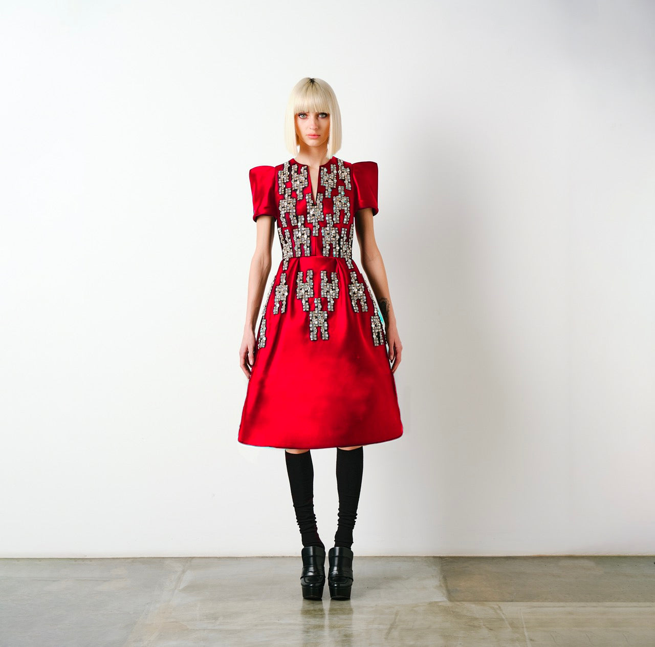 Crystal Embellished Dress