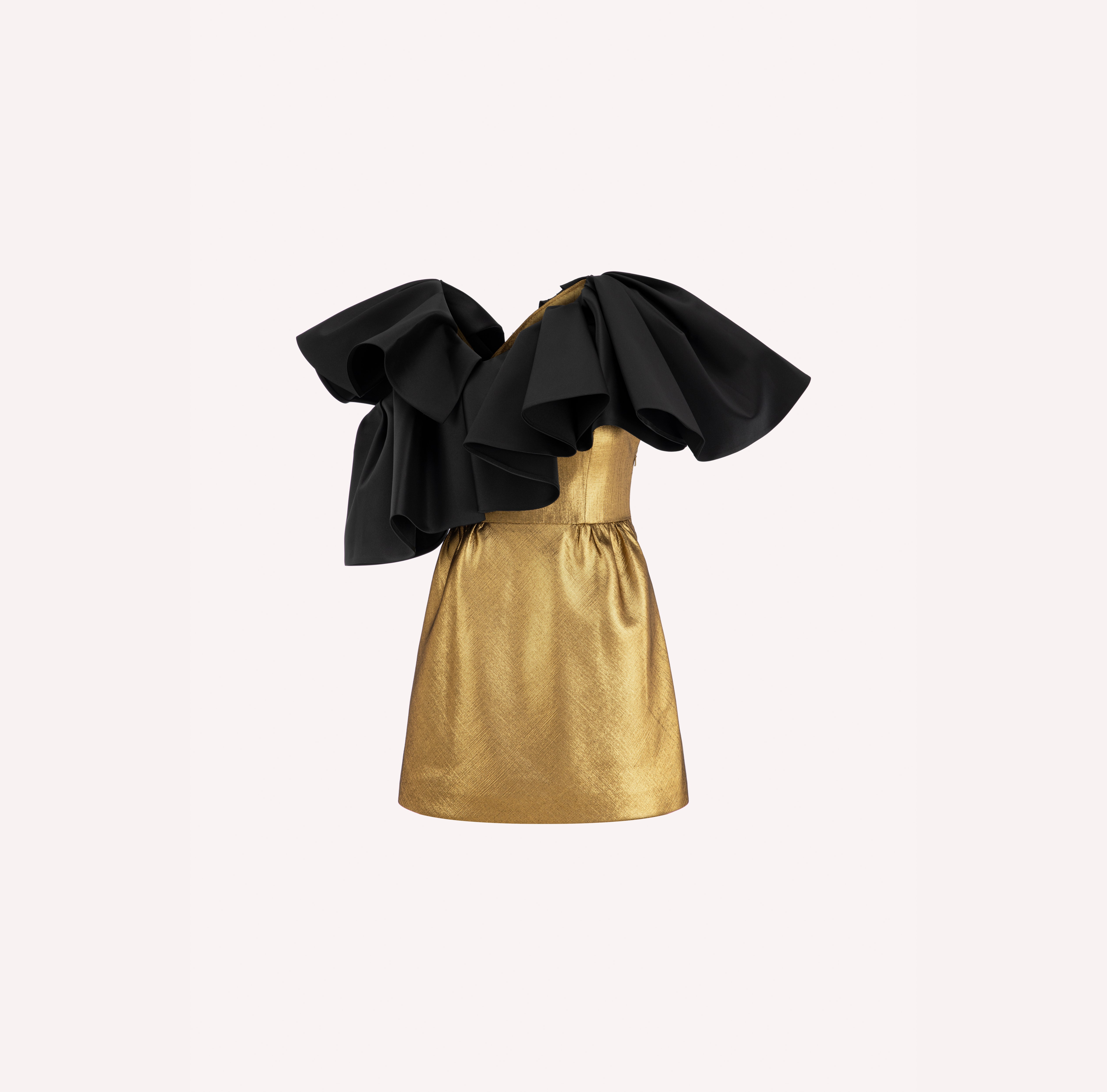 Architectural Ruffled Dress DICE KAYEK Architectural Ruffled Dress DICE KAYEK
