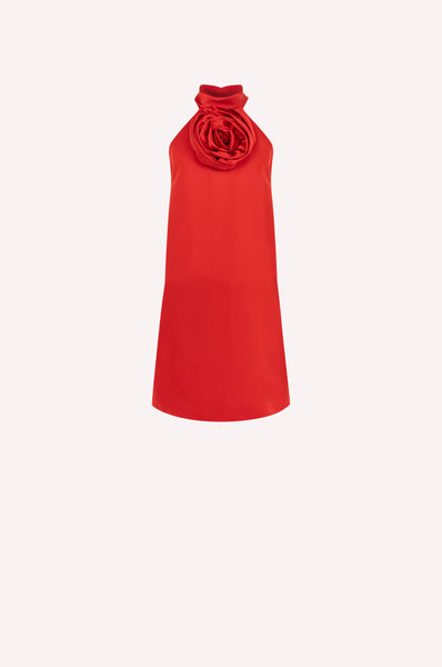 Rose Detail Mini Dress