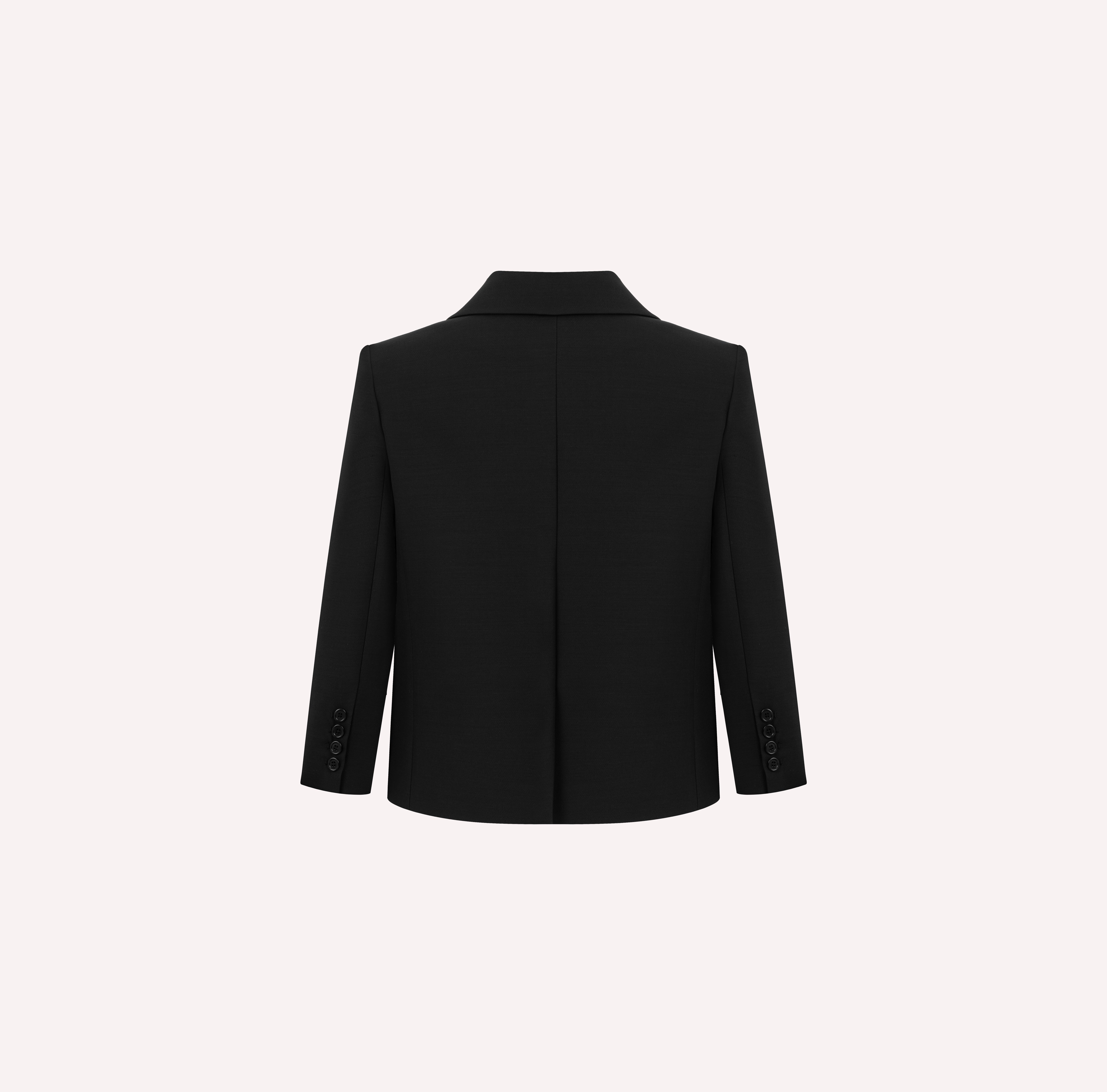 Black Cropped Jacket