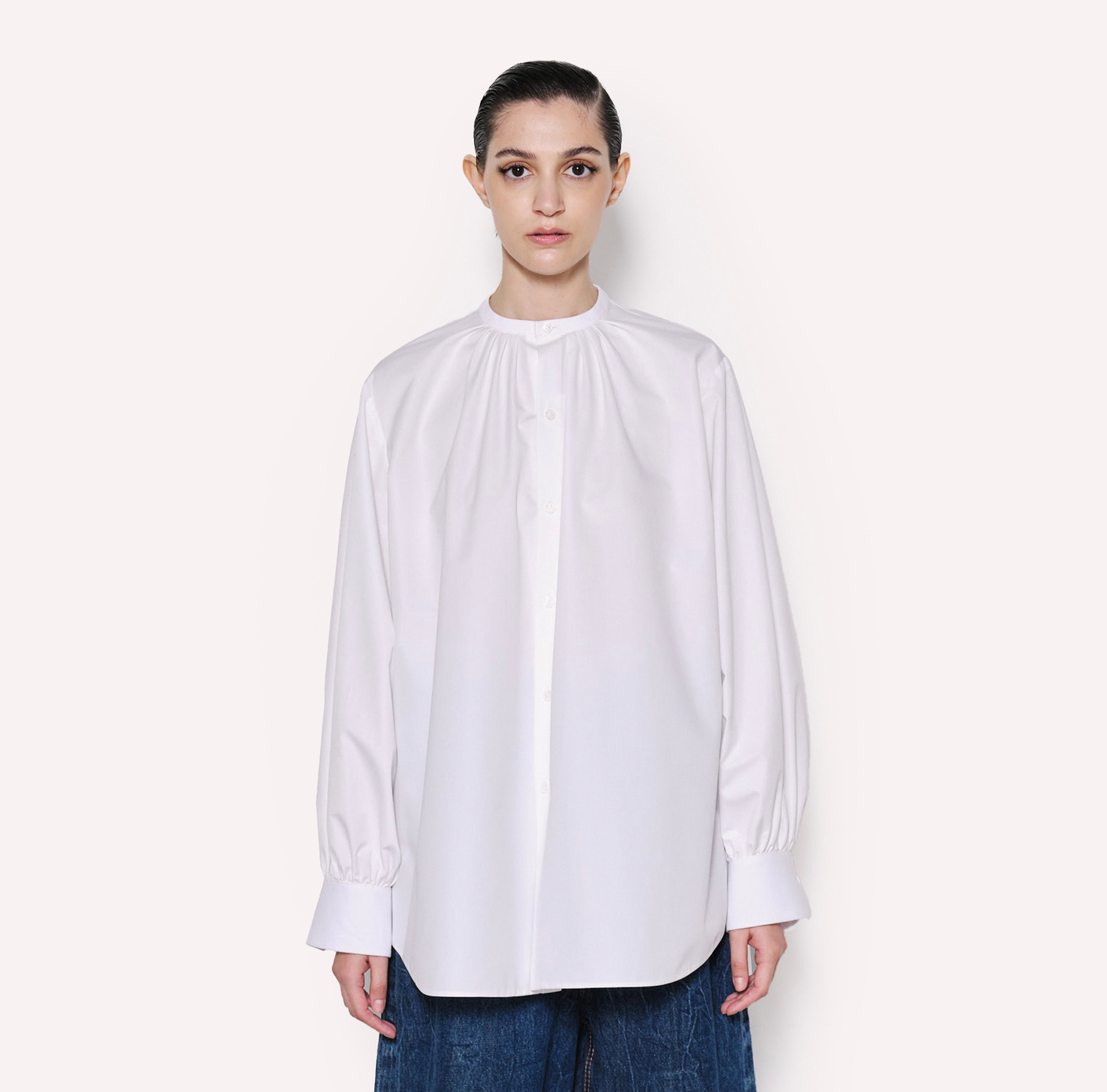 Oversized Cotton Poplin Shirt