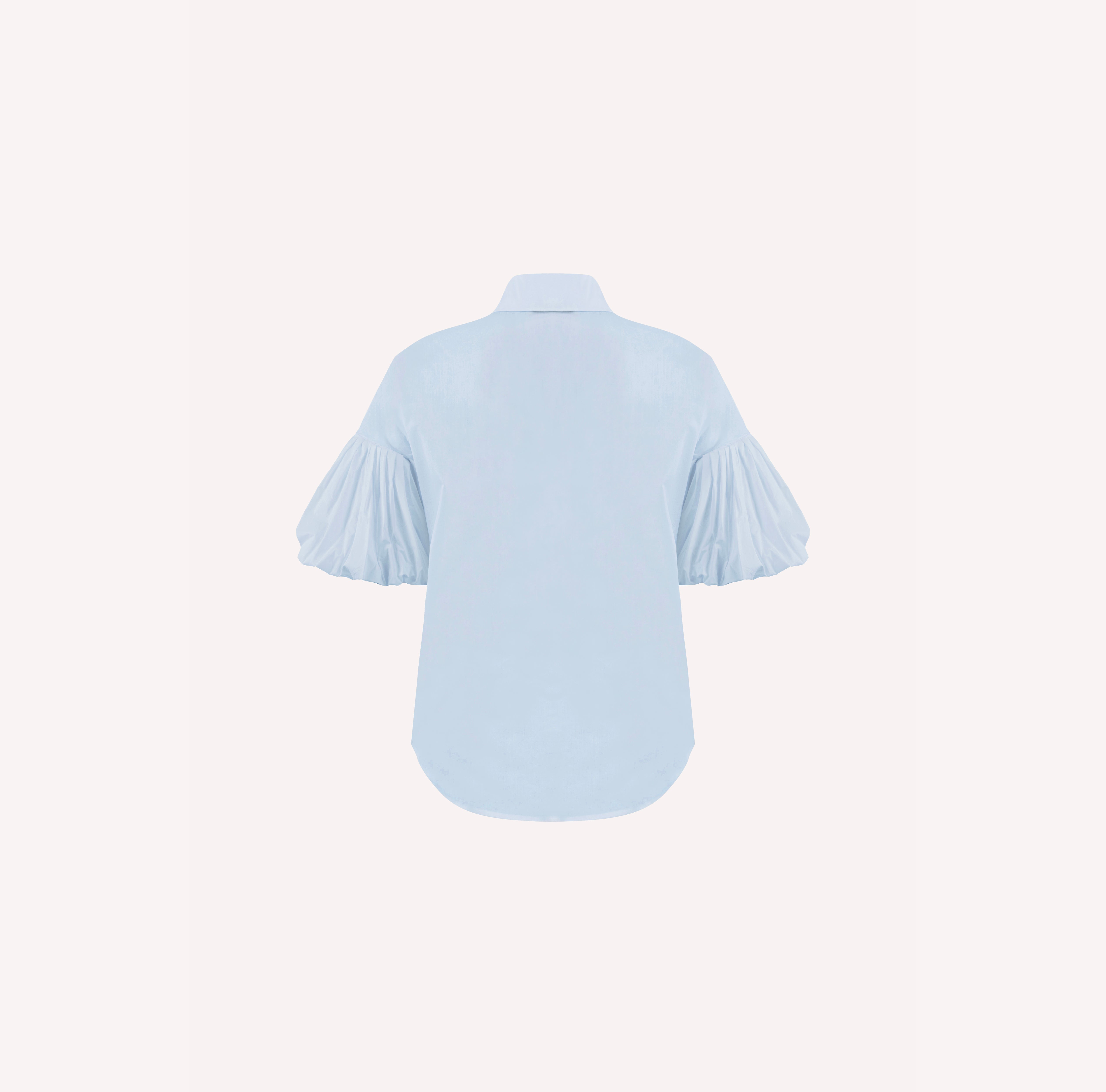 Crystal and Raffia Embellished Cotton Poplin Shirt