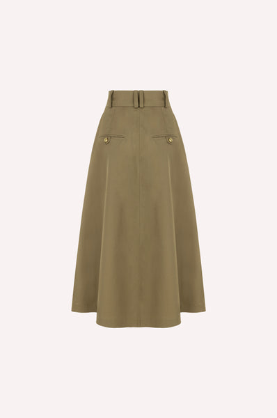 Midi Cotton Skirt