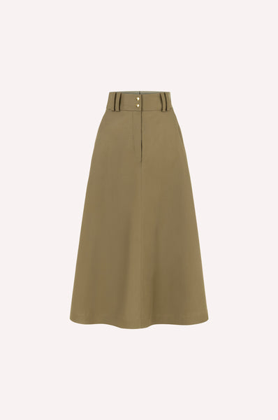Midi Cotton Skirt