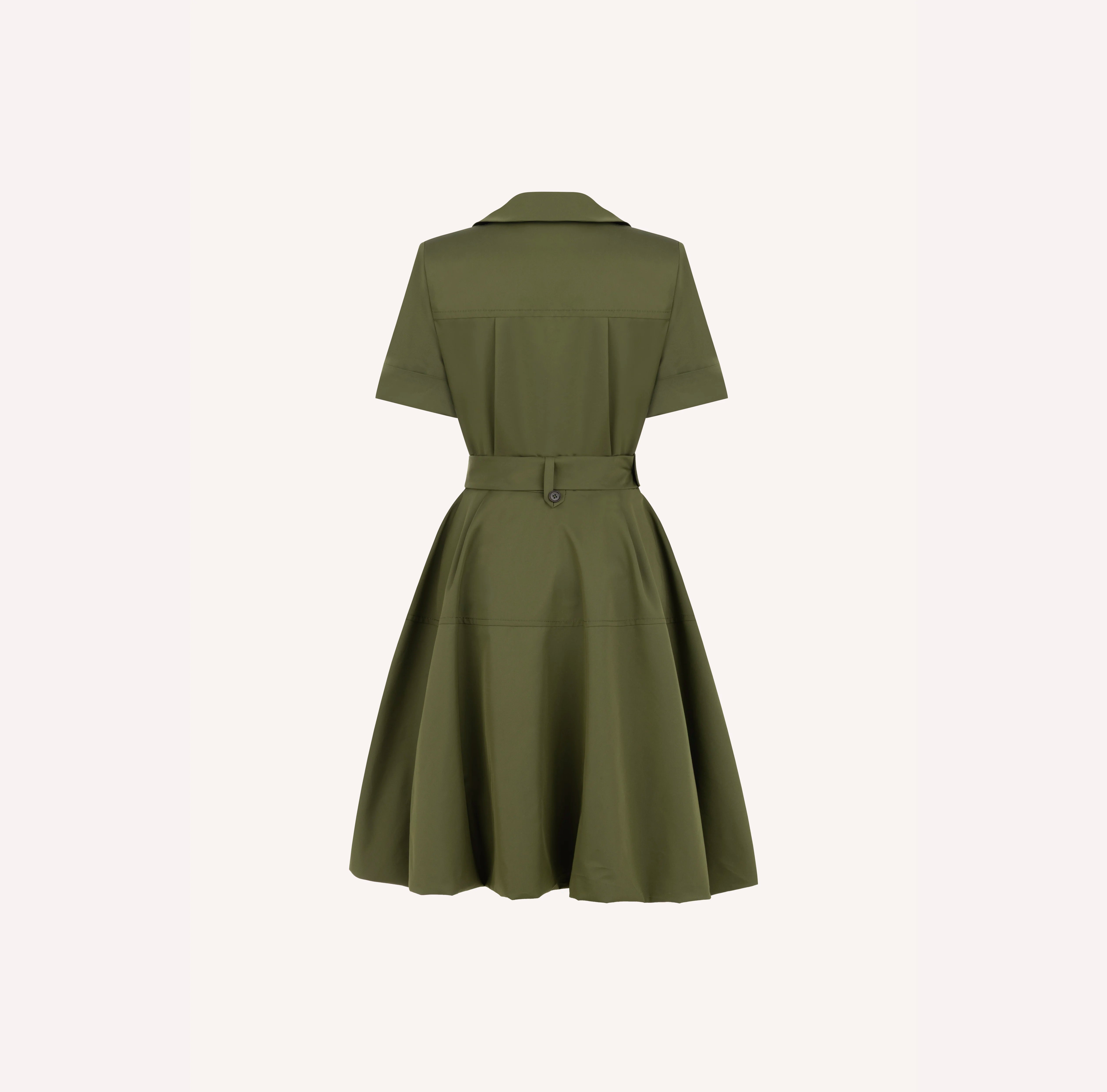 Utility Sculpted Shirt Dress