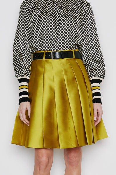 Box Pleated Skirt