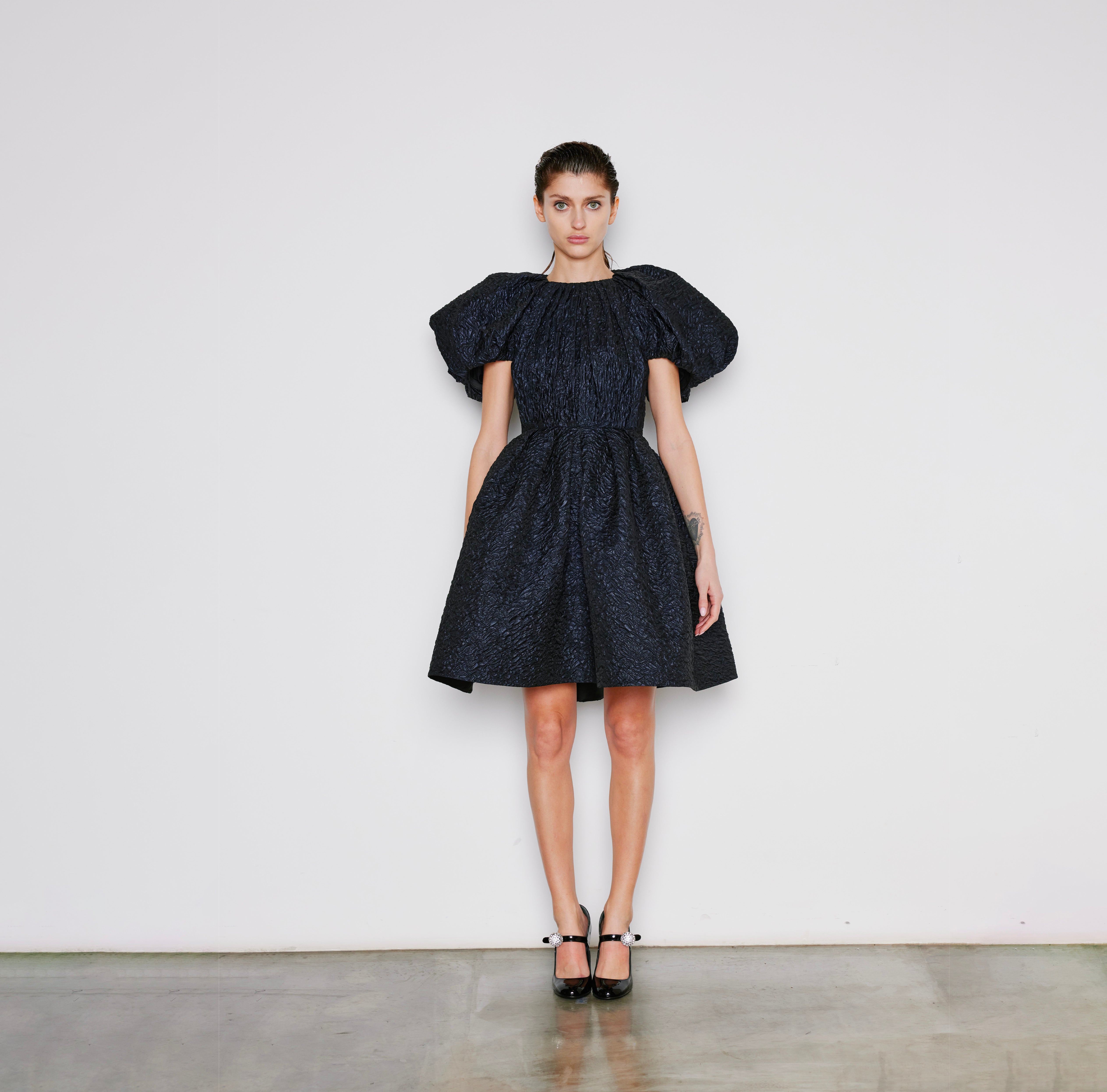 Metallic Sheen Dress