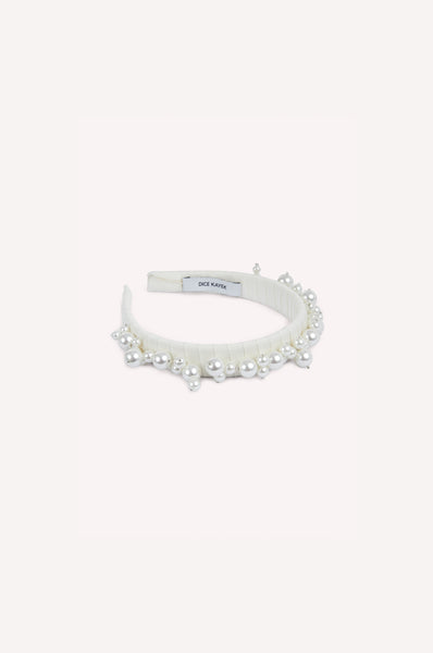 Pearl Embroidered Headband